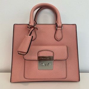 pink michael kors handbag